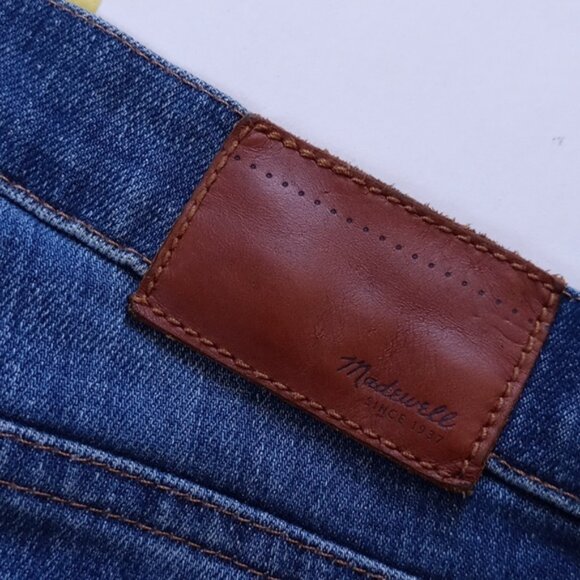 Madewell Distressed Denim Jean Shorts Unisex - Picture 8 of 8